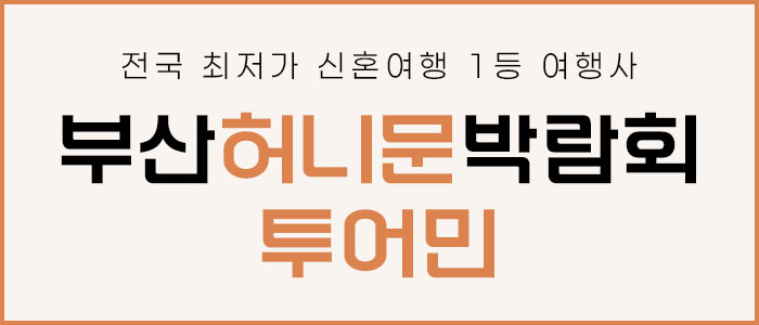 부산 투어민 허니문 박람회 대표 이미지